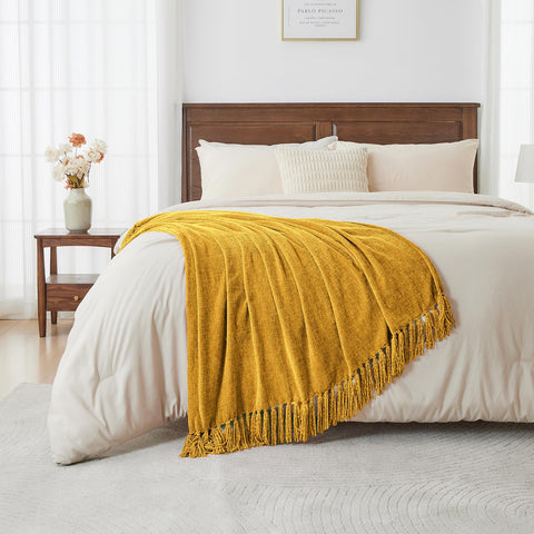 Closeup of CozeCube chenille fabric showing plush texture and color