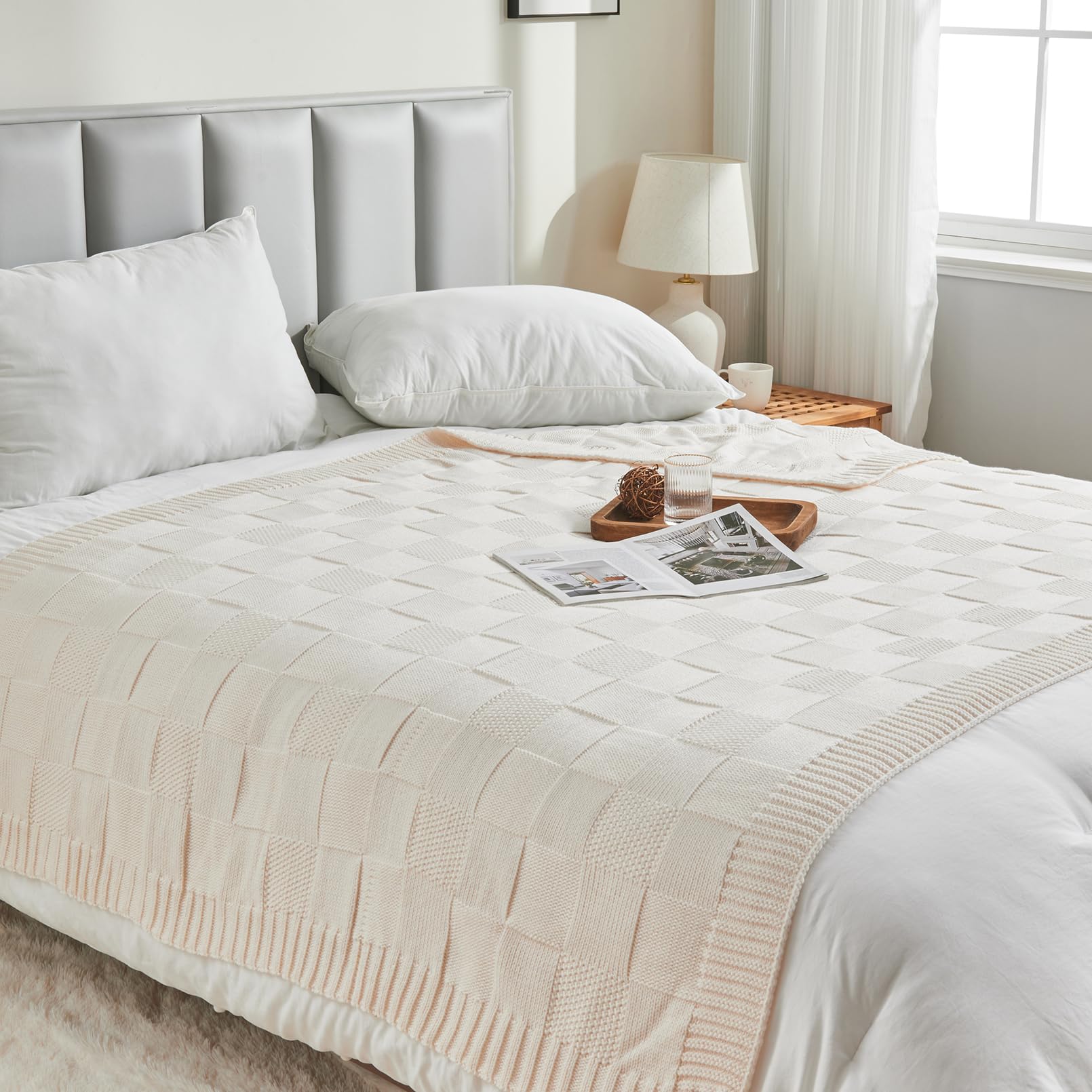 CozeCube classic checkered texture adds timeless charm to any room.