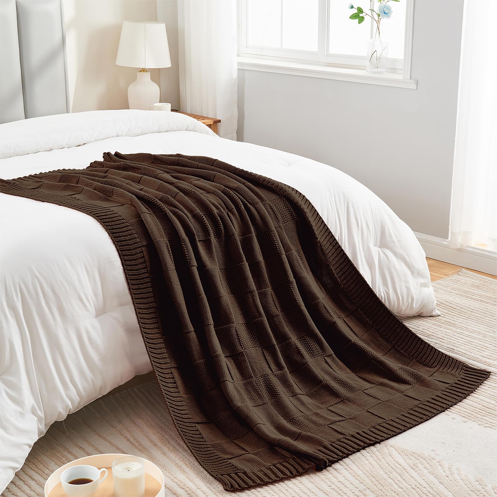 CozeCube machine washable throw ready for simple laundry care