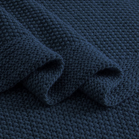 CozeCube Navy Blue Throw gift-ready presentation for thoughtful gifting