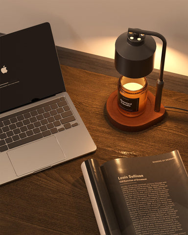 Cozmara adjustable-height stem fits jars for even heating.