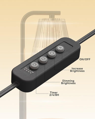 Cozmara Candle Warmer Lamp adjustable pole adapts to tall or short jars for full scent.