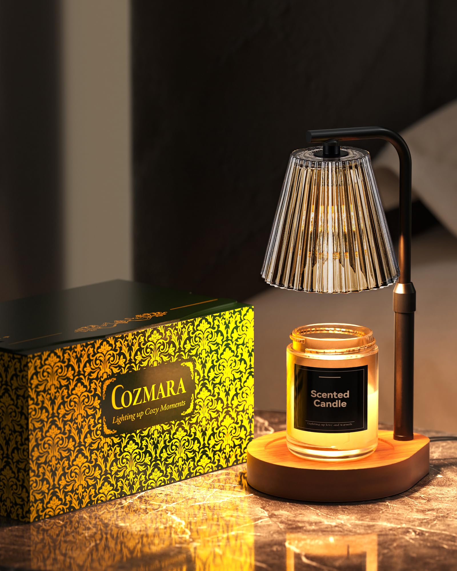 Cozmara Gift-ready Candle Warmer Lamp is ideal for celebrations and thoughtful housewarming gifts.