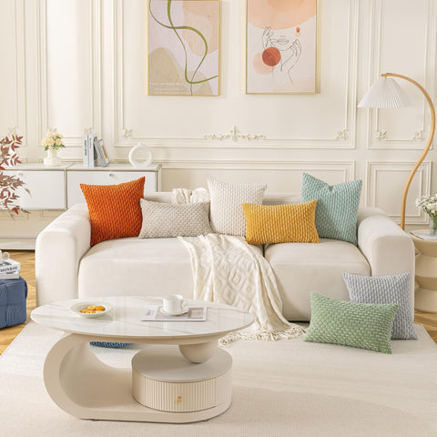 Cozoomy set of 4 covers allows quick refresh without replacing inserts.