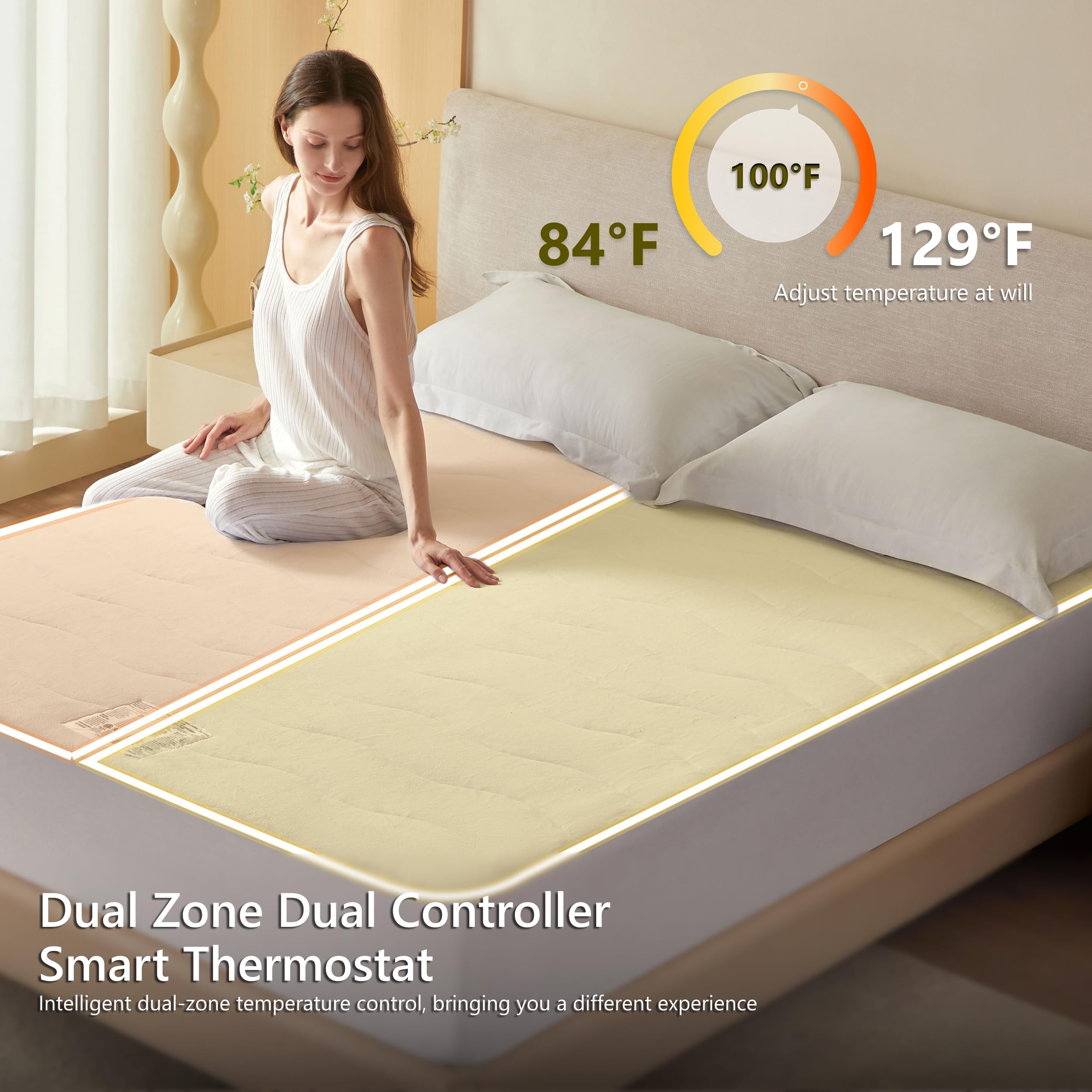 Cozorbt ten level temperature control for customizable comfort