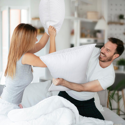 COZSINOOR layered-fill core provides plush loft and stable support