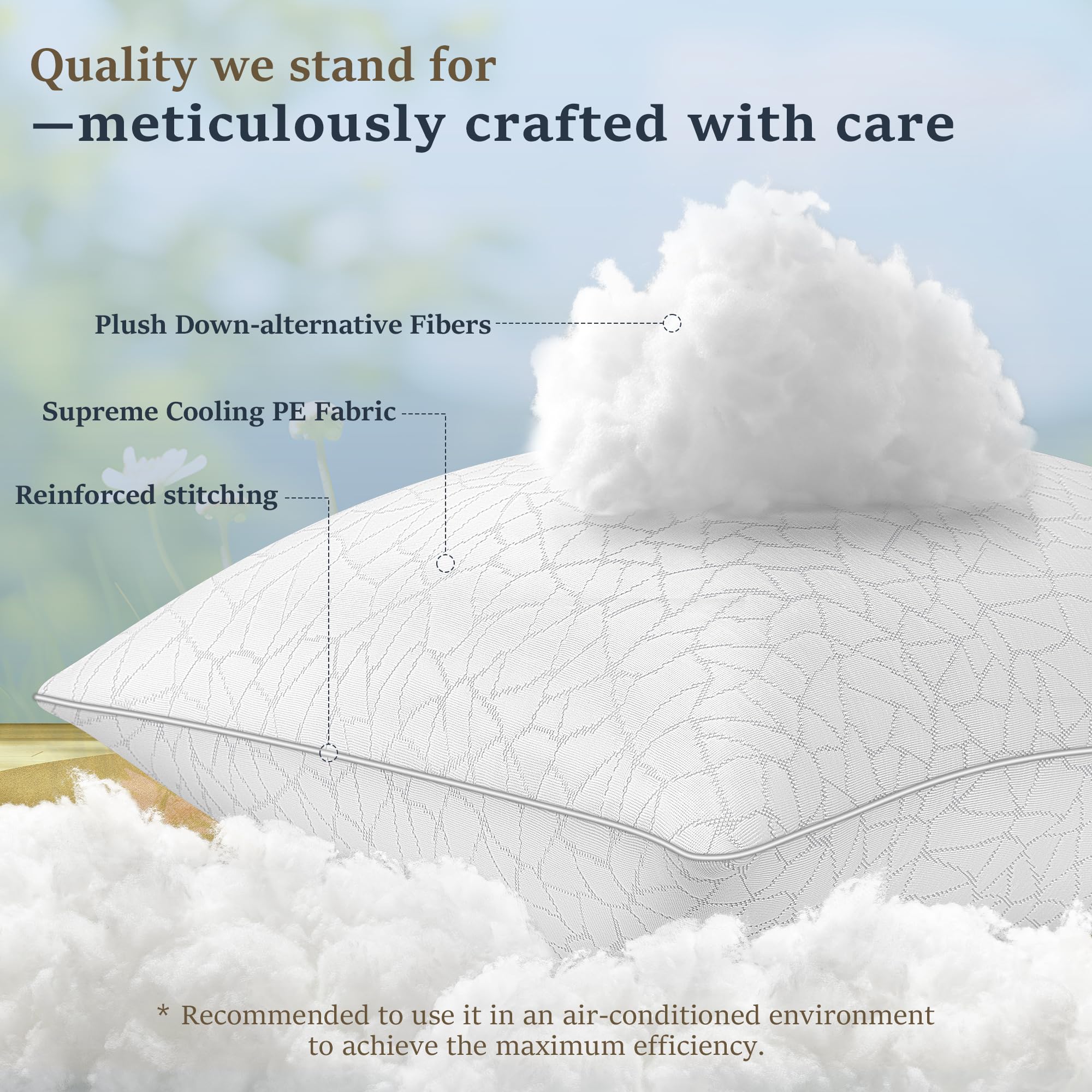 COZSINOOR side sleepers experience firm neck and shoulder support.
