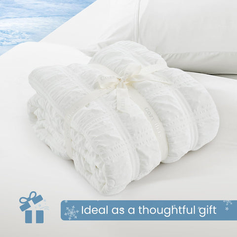 Cozy Bliss 3D hollow-fill structure adds fluffy, lightweight warmth.