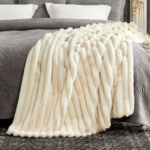 Cozy Bliss 50x60 inch throw complements bedrooms and living rooms