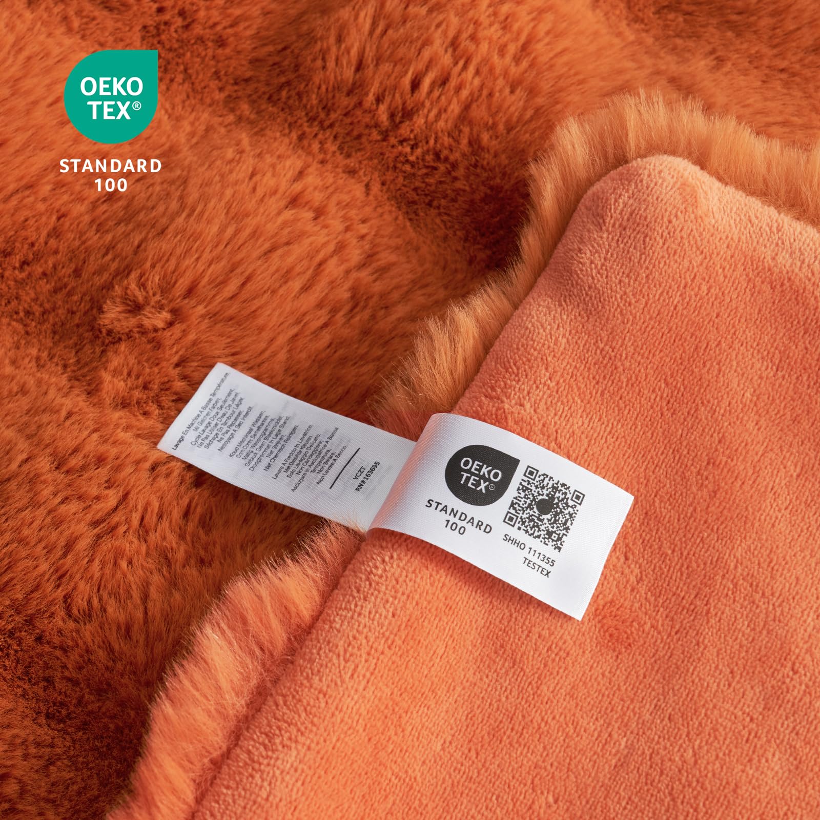 Cozy Bliss 50x60 inch throw fits sofas and beds