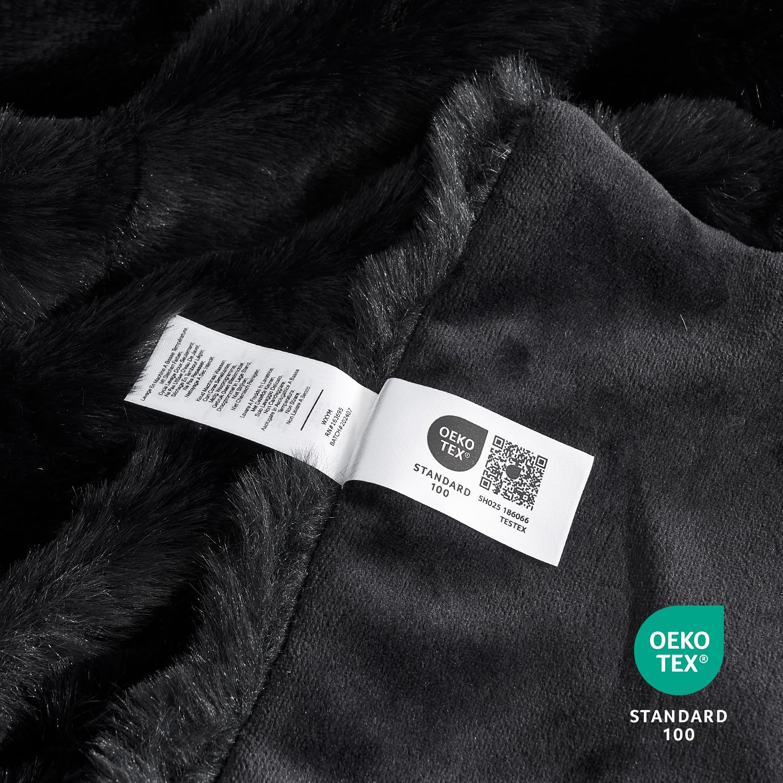 Cozy Bliss bedroom throw adds warmth and style to bed or chair.