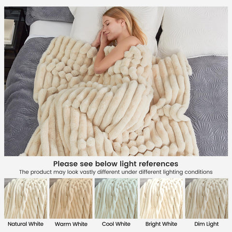 Cozy Bliss beige design adds stylish texture to sofas