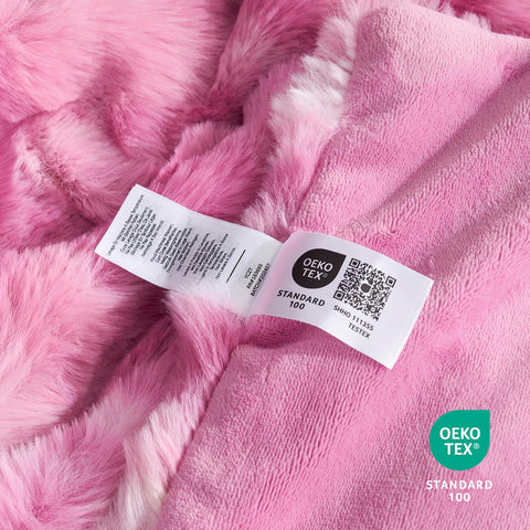 Cozy Bliss Bubble Throw in a bedroom decor setup