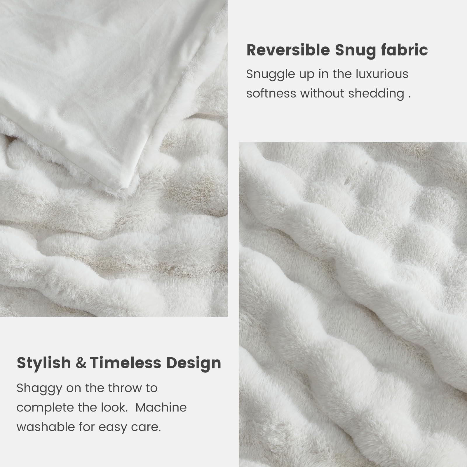 Cozy Bliss care shot demonstrates machine-washable convenience.