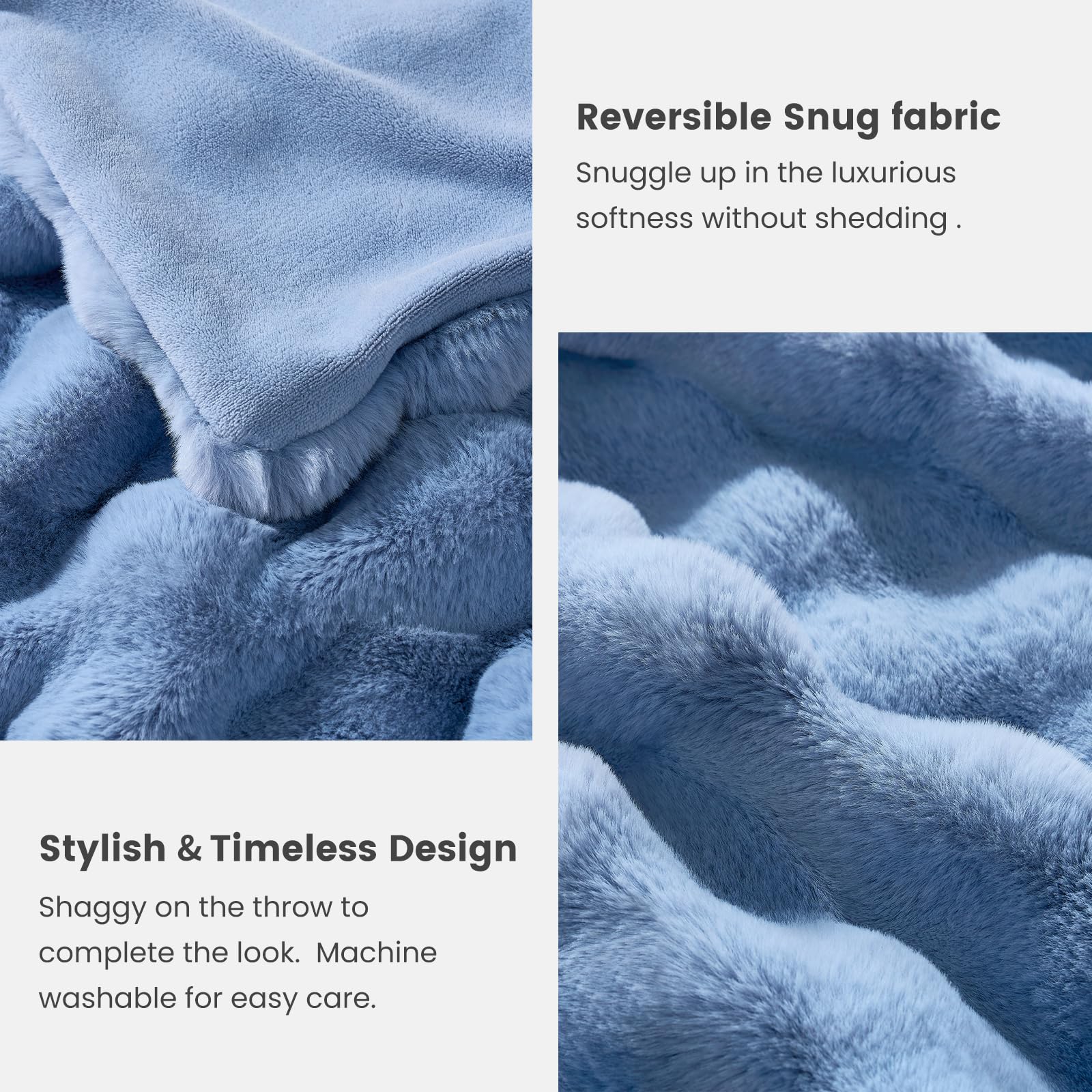 Cozy Bliss bubble throw wrapped for a snug, giftable moment