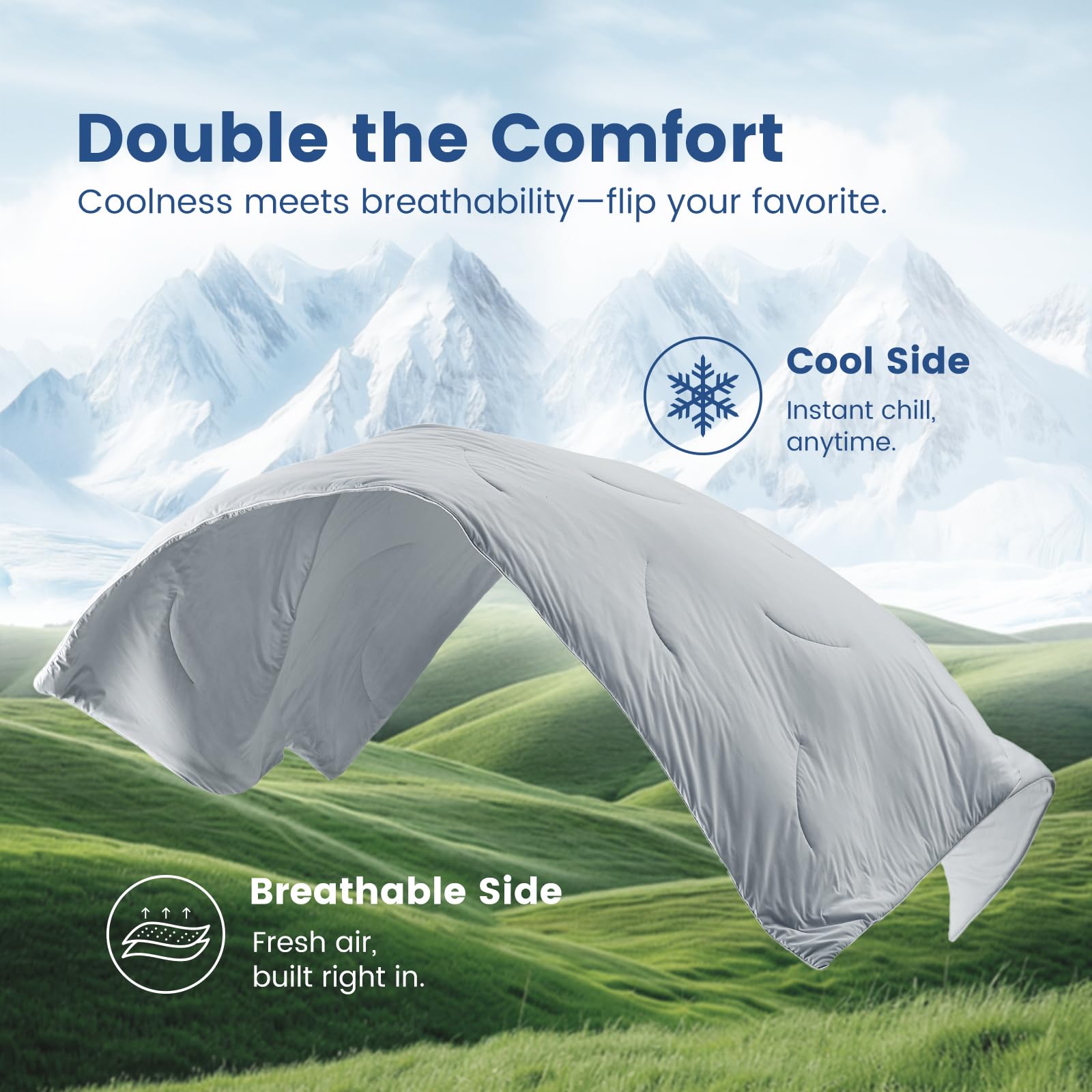 Cozy Bliss cooling comforter gift-ready packaging invites holiday giving