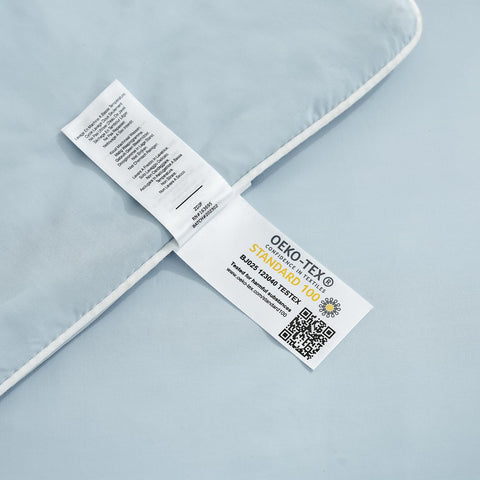 Cozy Bliss cooling comforter in night use for hot sleepers.