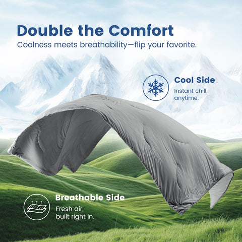 Cozy Bliss queen-size label highlighting 90x90 dimensions.