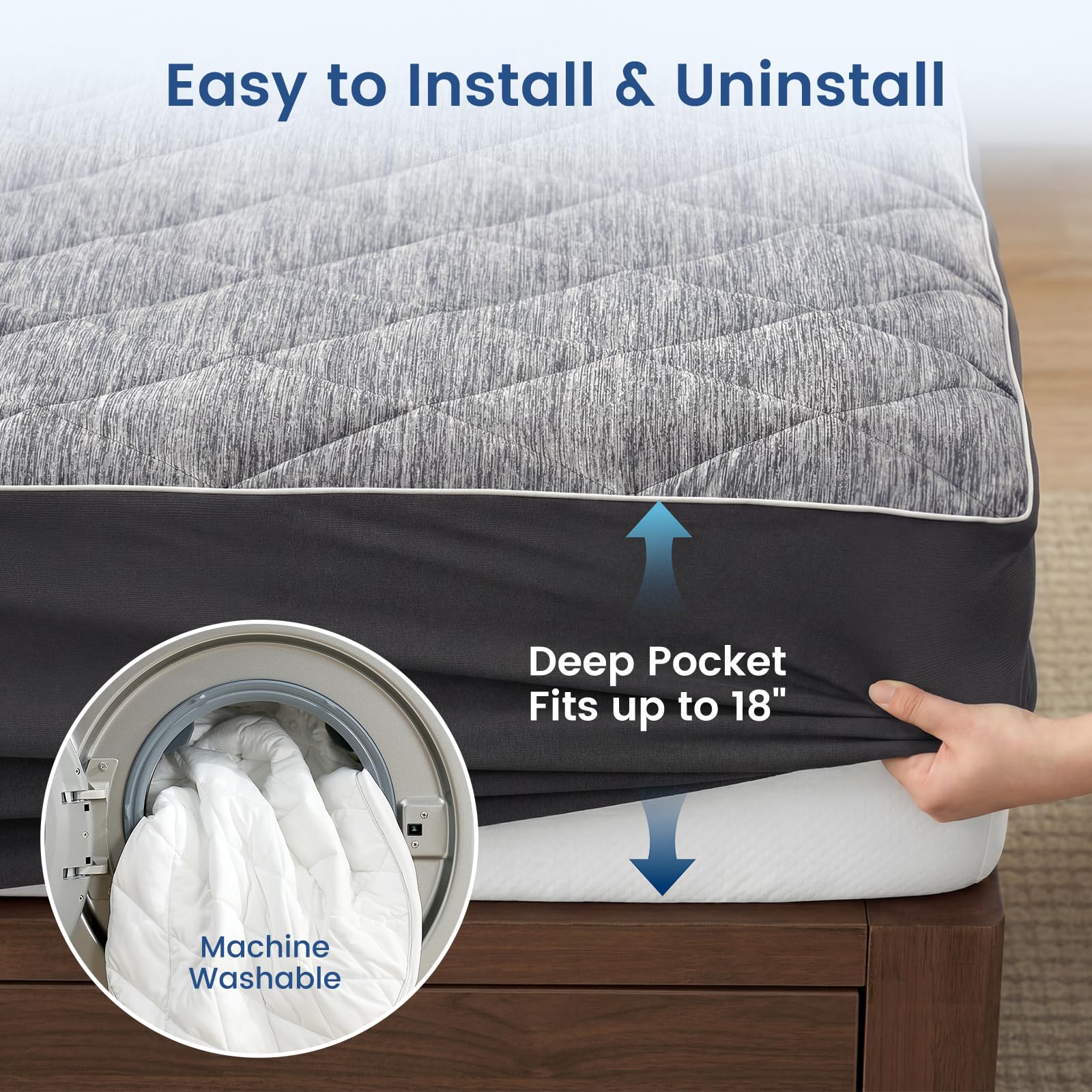 Cozy Bliss easy-care design survives frequent washing