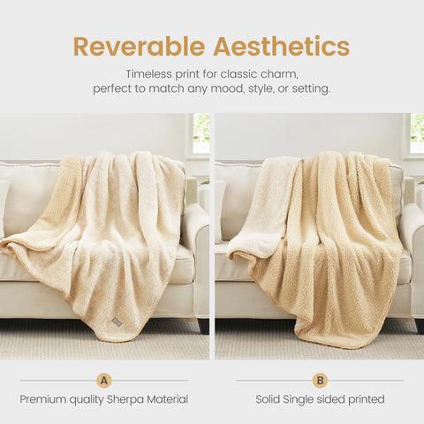Cozy Bliss cozy throw on bed for extra comfort