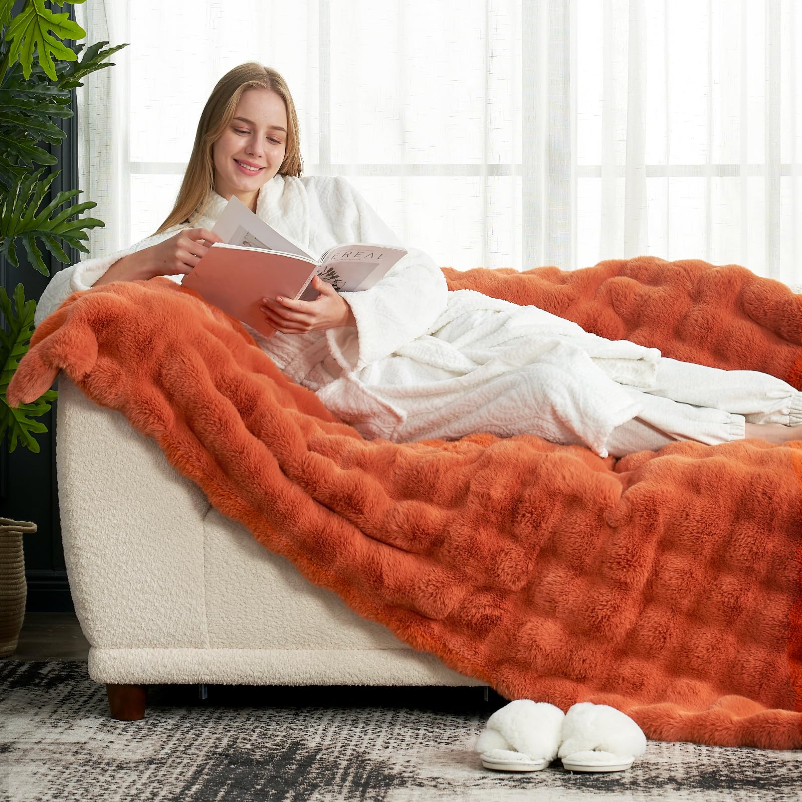 Cozy Bliss cozy setup enhances any bedroom or living room