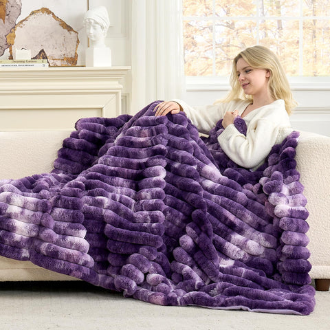 Cozy Bliss faux fur texture close-up shows ultra-soft feel for snuggling nights.