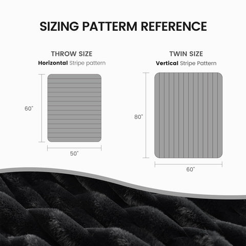 60 by 80 inch Cozy Bliss faux fur blanket anchors shared lounging spaces.