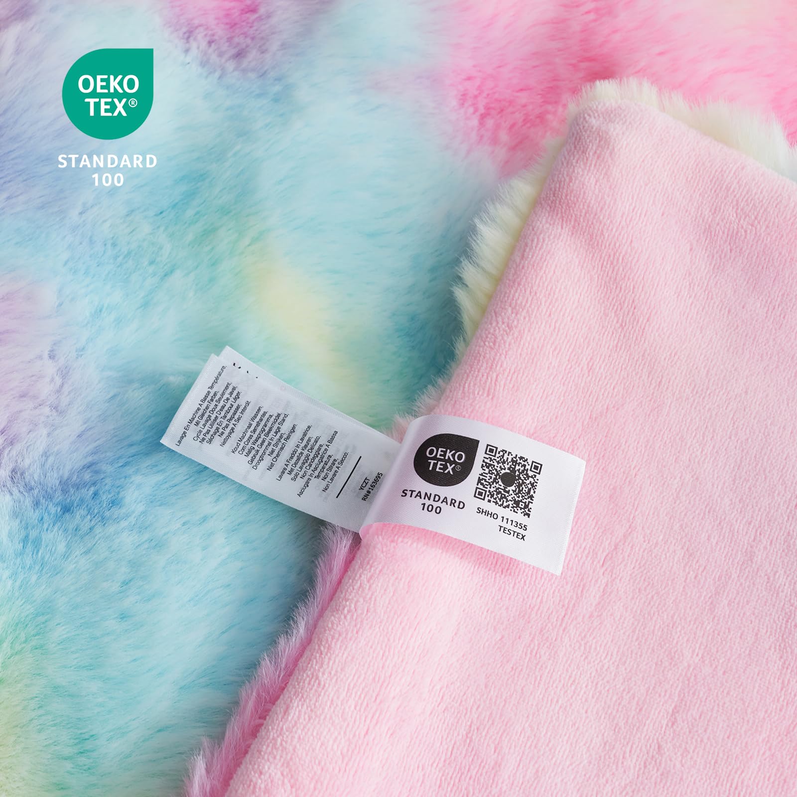 Cozy Bliss interior micromink layer enhances softness against skin