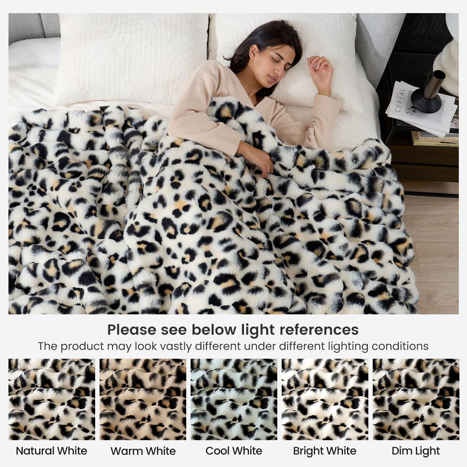 Cozy Bliss gift-ready throw makes a thoughtful present for loved ones.