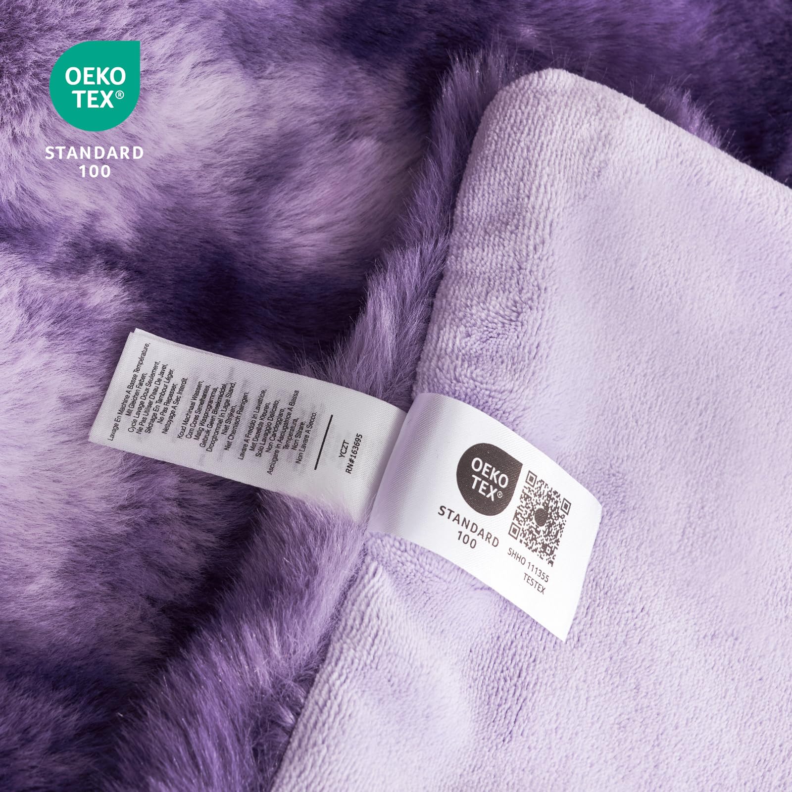 Cozy Bliss high-low bubble pattern highlights cozy statement piece for room.
