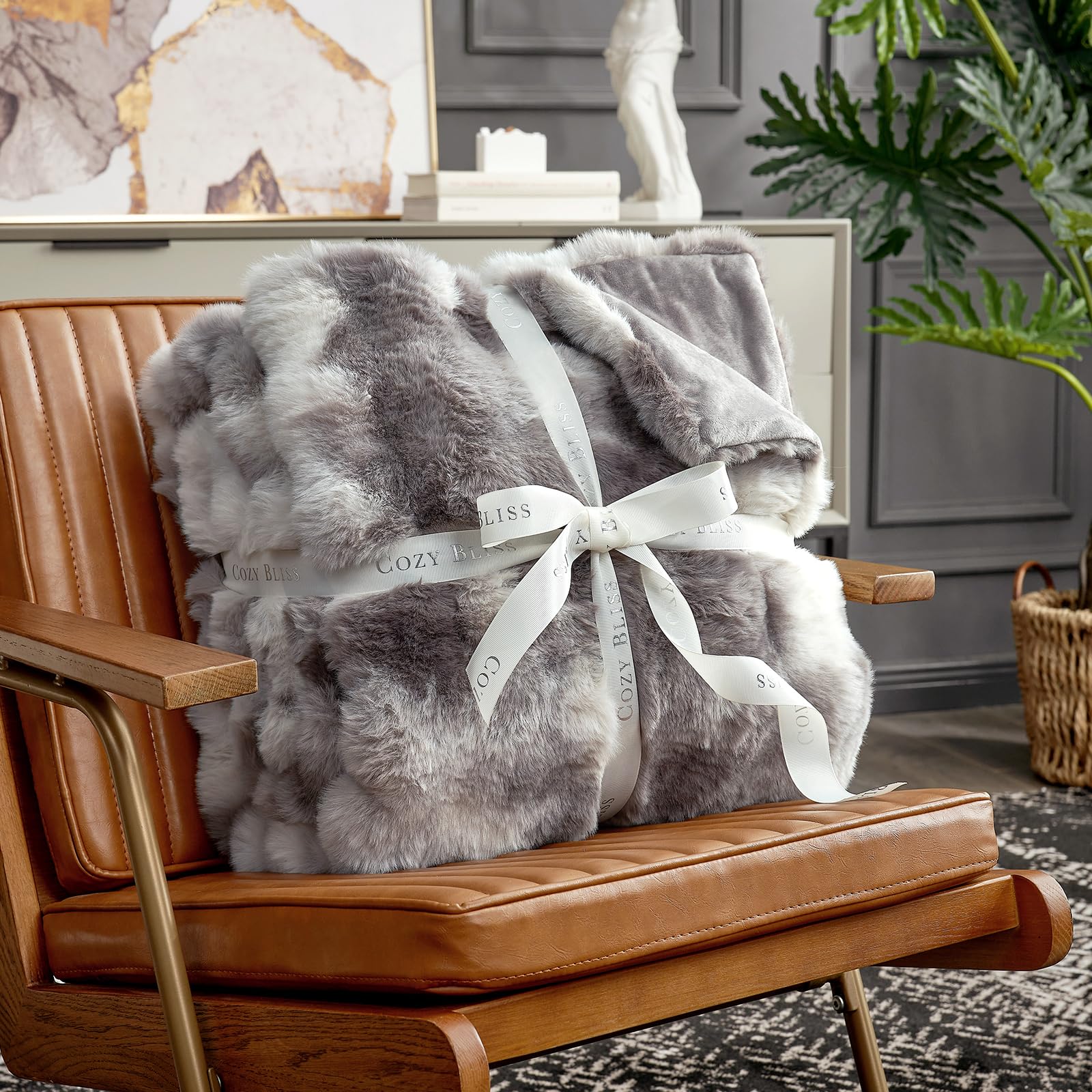Cozy Bliss Inside micromink fleece feels silky against the skin.