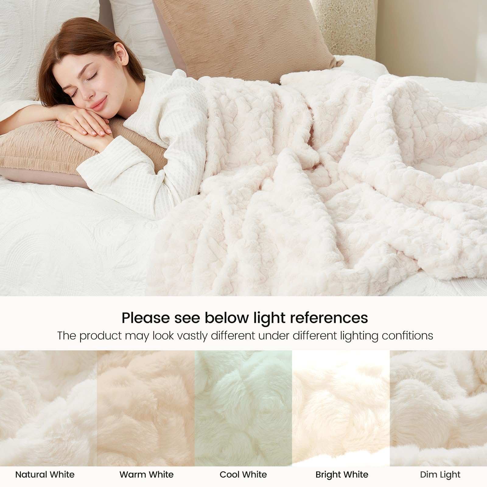 Cozy Bliss creates a luxurious living room ambiance