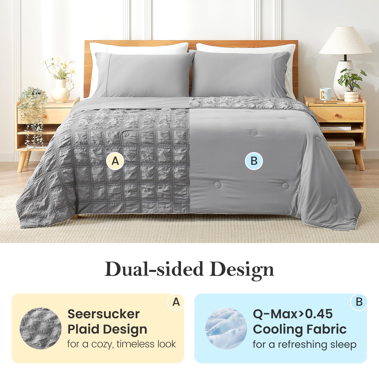 Cozy Bliss qmax-cooling-performance highlights rapid heat absorption and cooler nights.