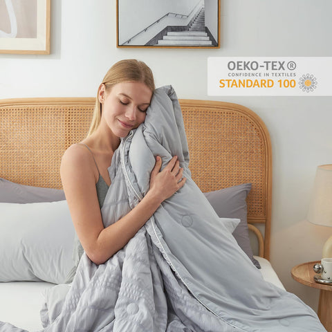 Cozy Bliss Seersucker Comforter gift packaging ready for gifting occasions.