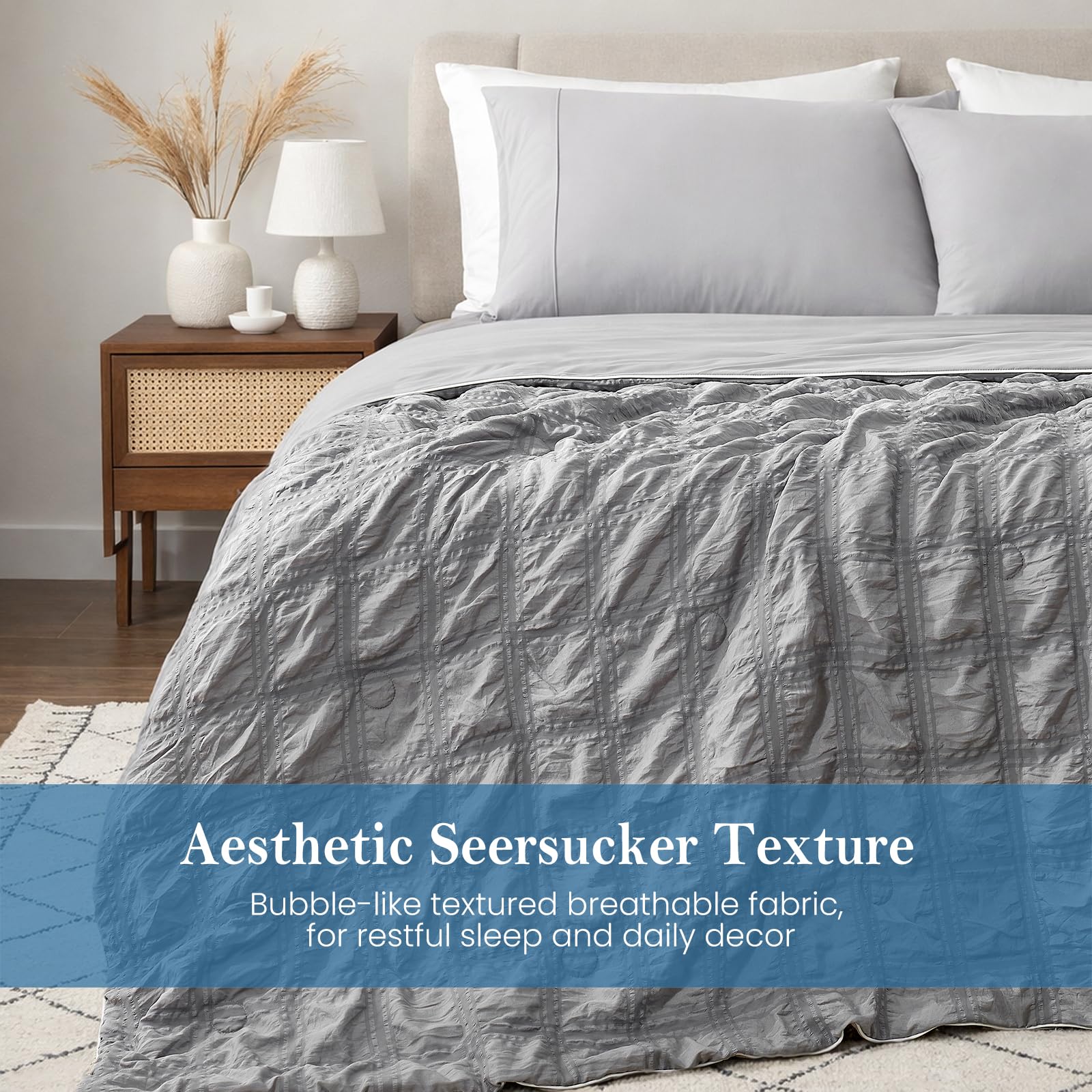 Cozy Bliss sensitive-friendly-pet-safe design is gentle for delicate skin and homes with pets.