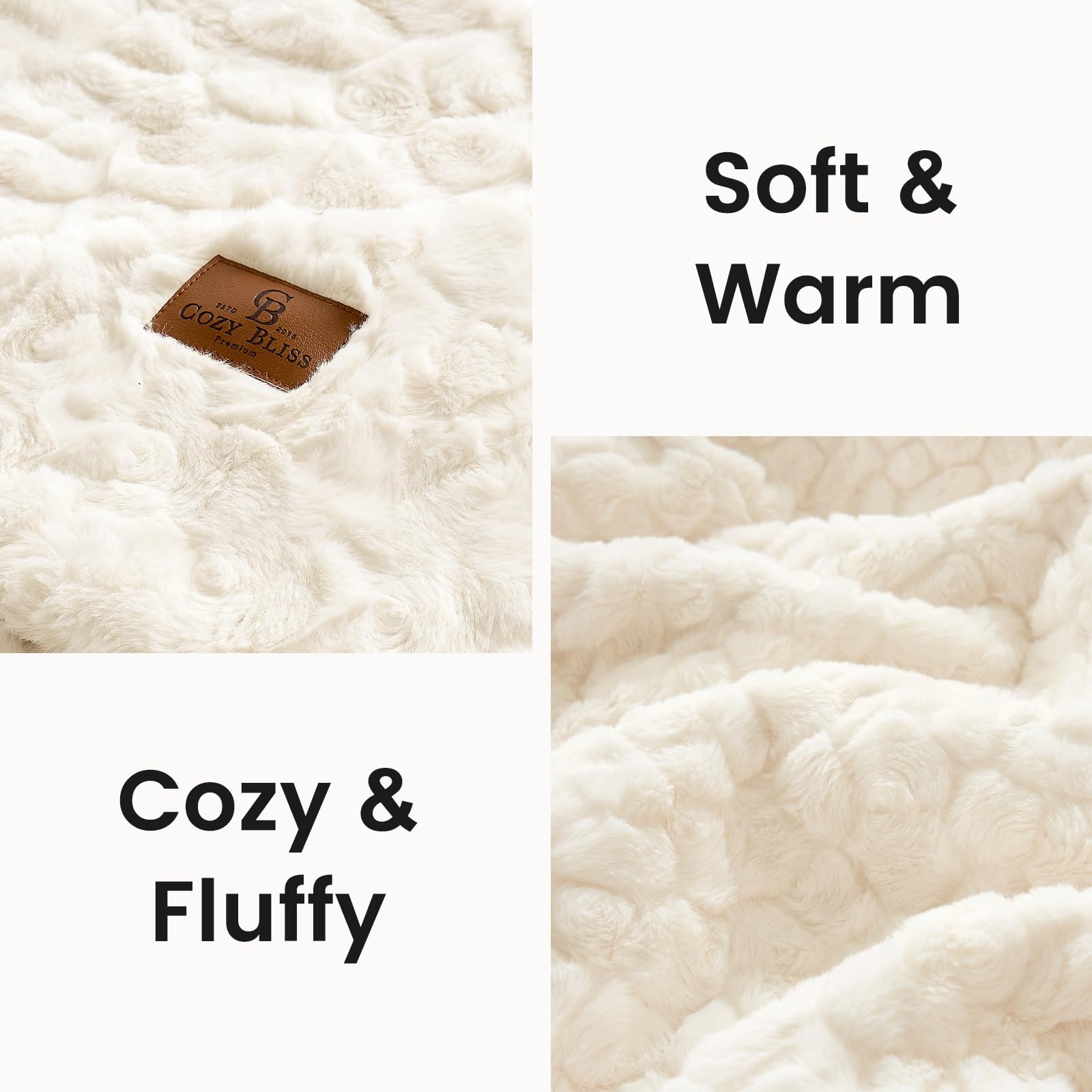 Cozy Bliss shed-resistant fabric keeps plush feel after washing