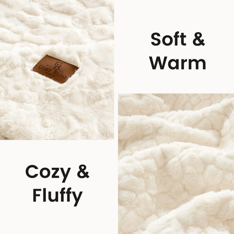 Cozy Bliss shed-resistant fabric keeps plush feel after washing