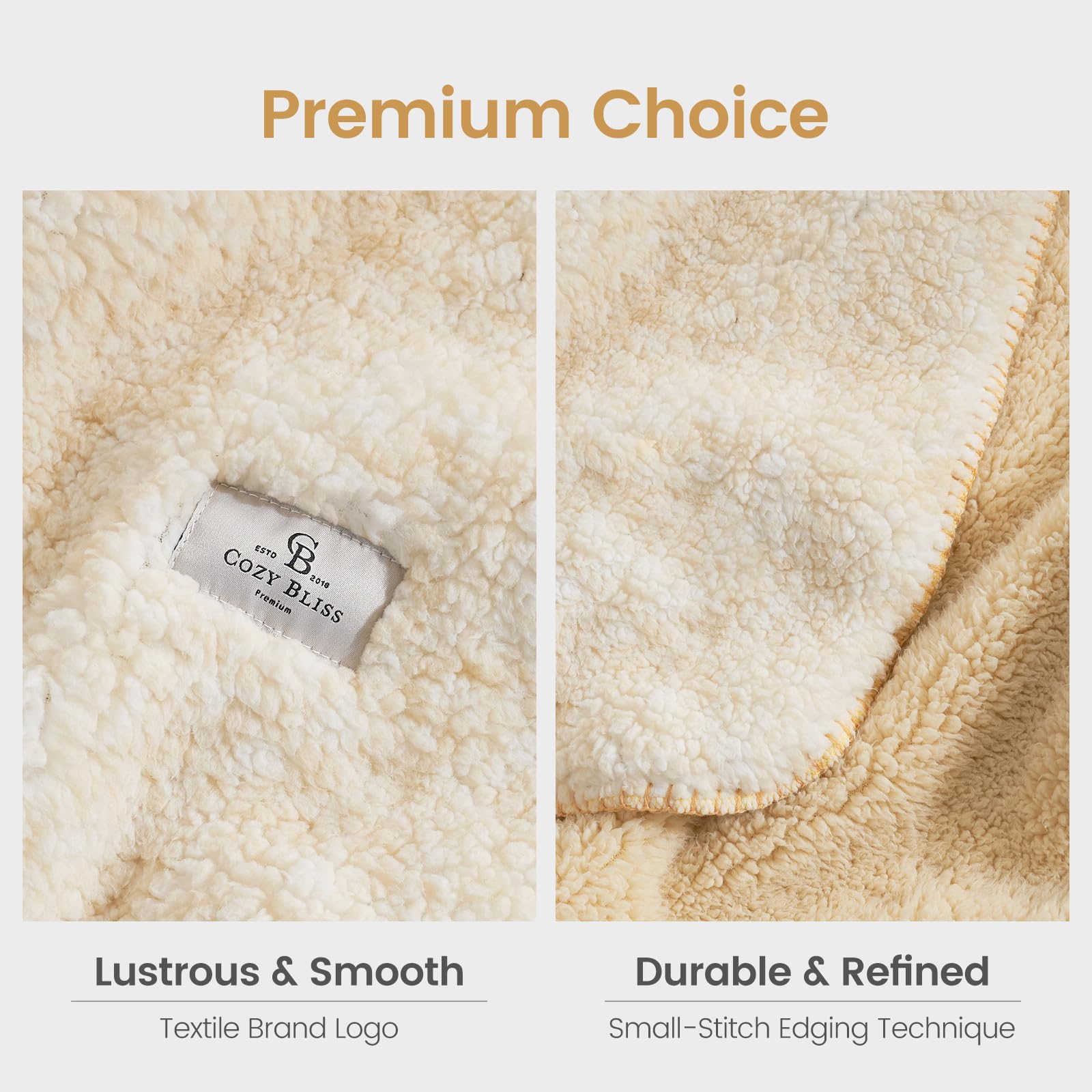 Cozy Bliss blanket drapes beautifully on chair or sofa