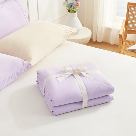 Cozy Bliss travel-friendly blanket ready for car trips