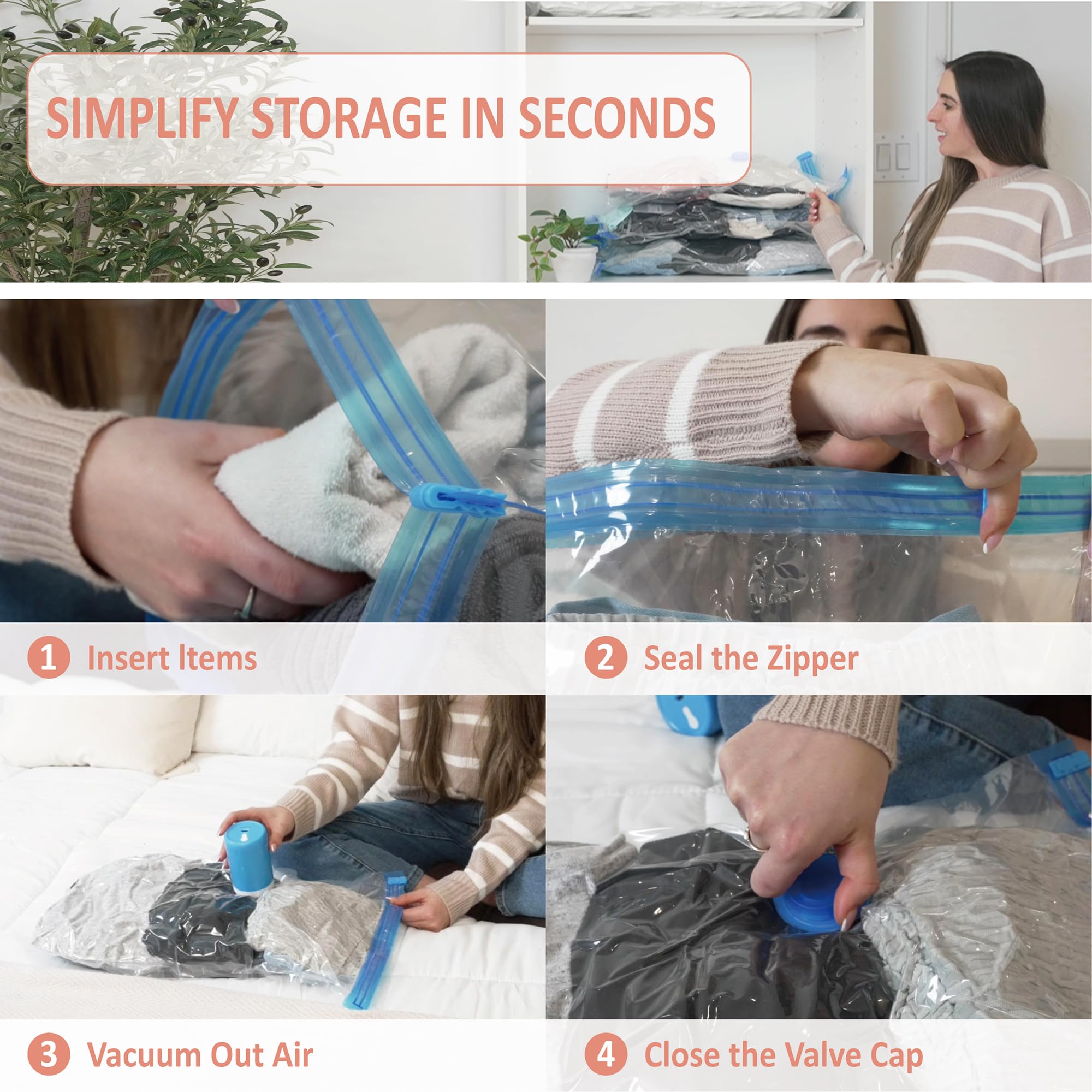 Cozy Essential triple-seal design highlights reliable air lock for repeated use.