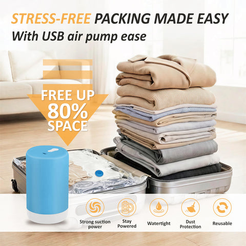 Cozy Essential space saving bags reduce luggage bulk during trips