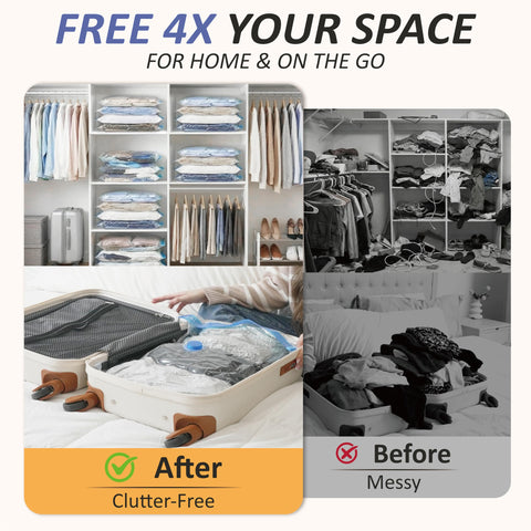 Cozy Essential transparent design shows contents at a glance while packing