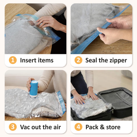 Cozy Essential transparent design helps see contents at a glance