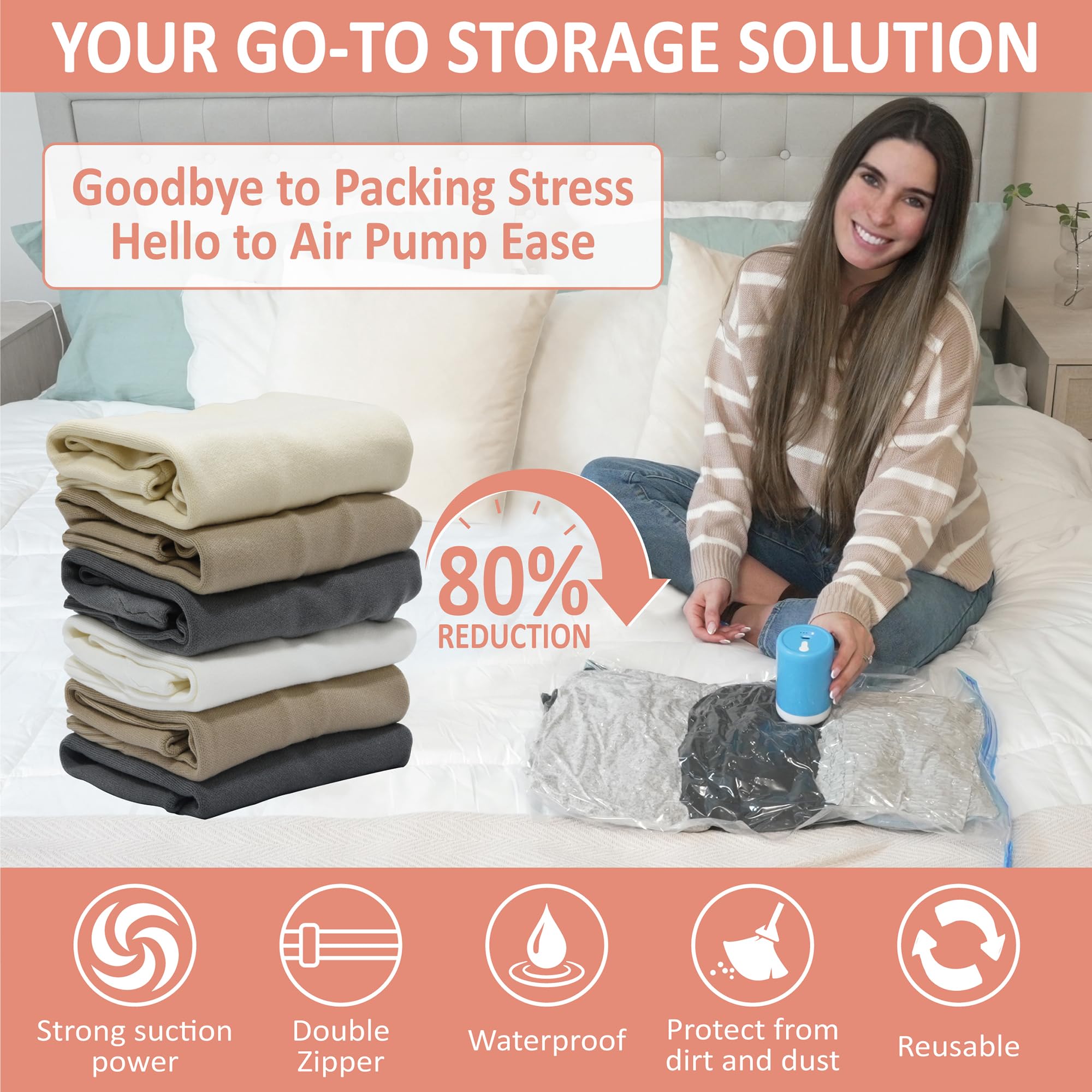 Cozy Essential USB pump compact image demonstrates cordless operation for easy travel use.