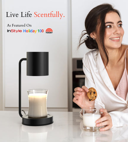 Cozyberry Querencia timer function displayed for auto shutoff convenience.