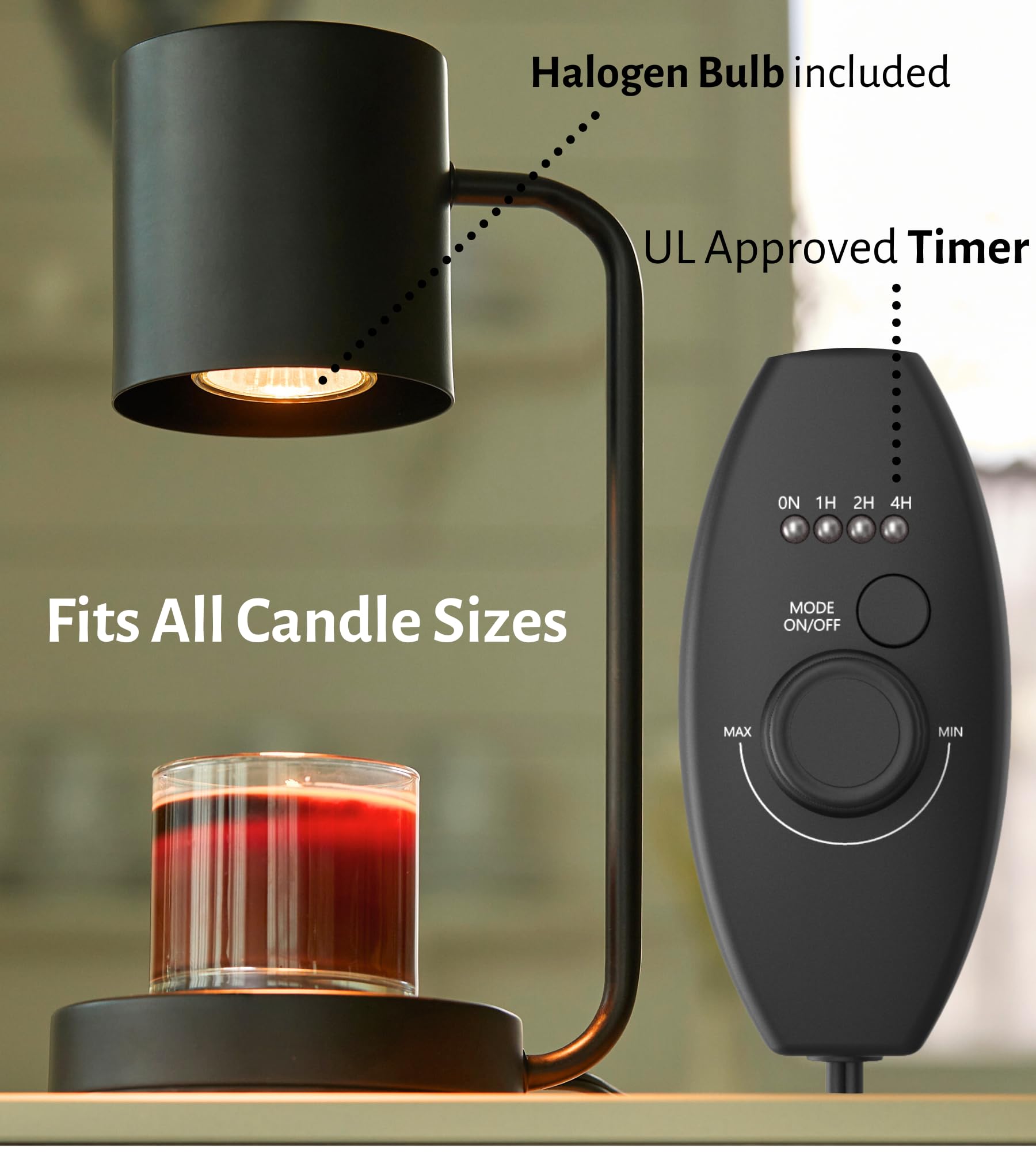 Cozyberry Querencia shows two bulbs included for immediate brightness.