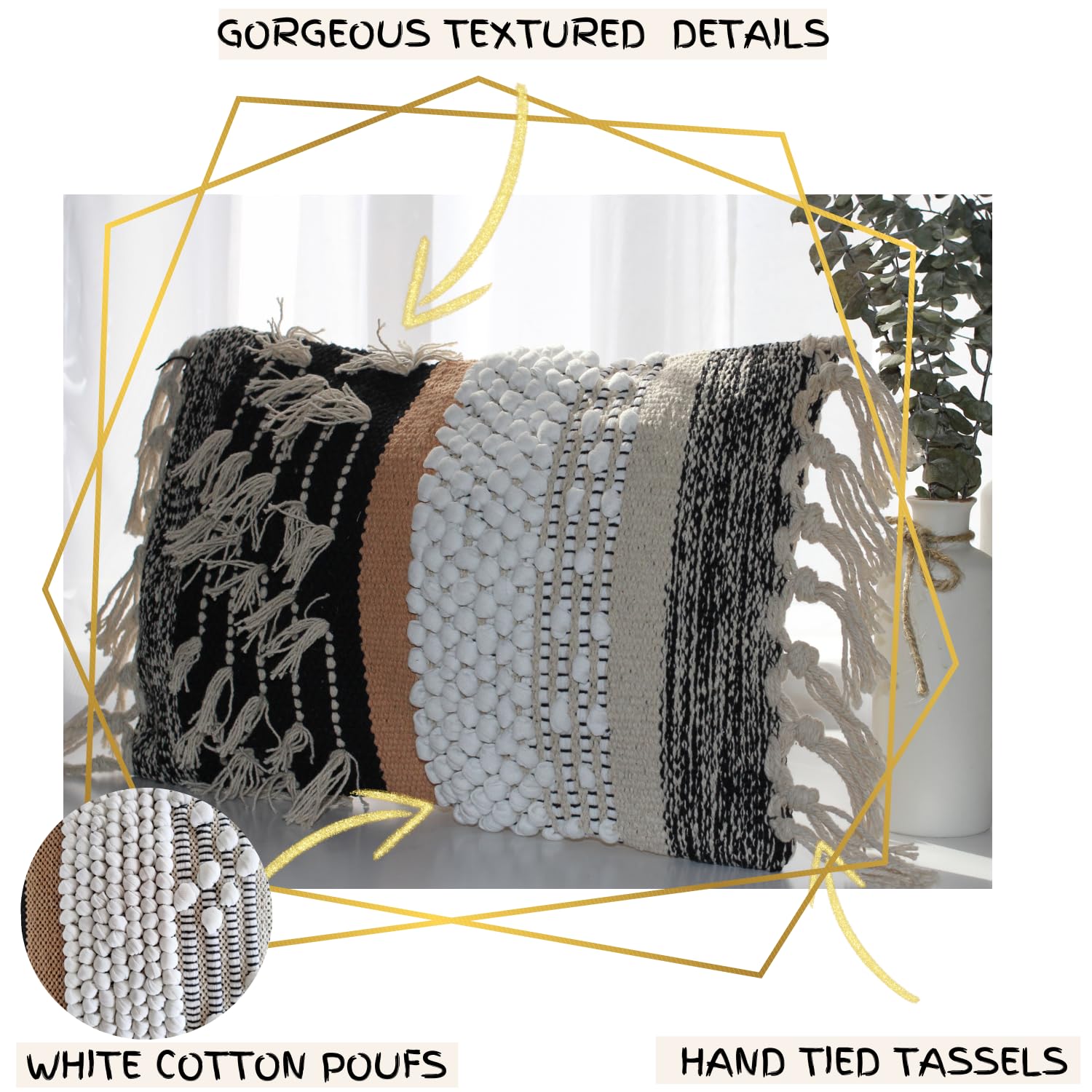 COZYDEKO 12x20 cover in earthy neutrals complements modern decor.