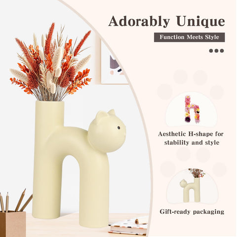 CozyKoala vase for shelves desks and bedrooms