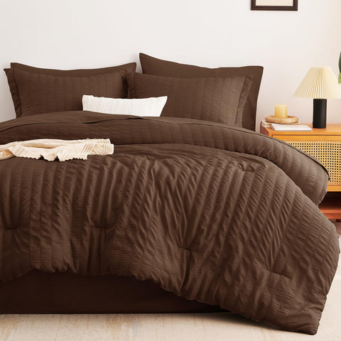 CozyLux all-season bedding arrangement on a bed setup for quick styling