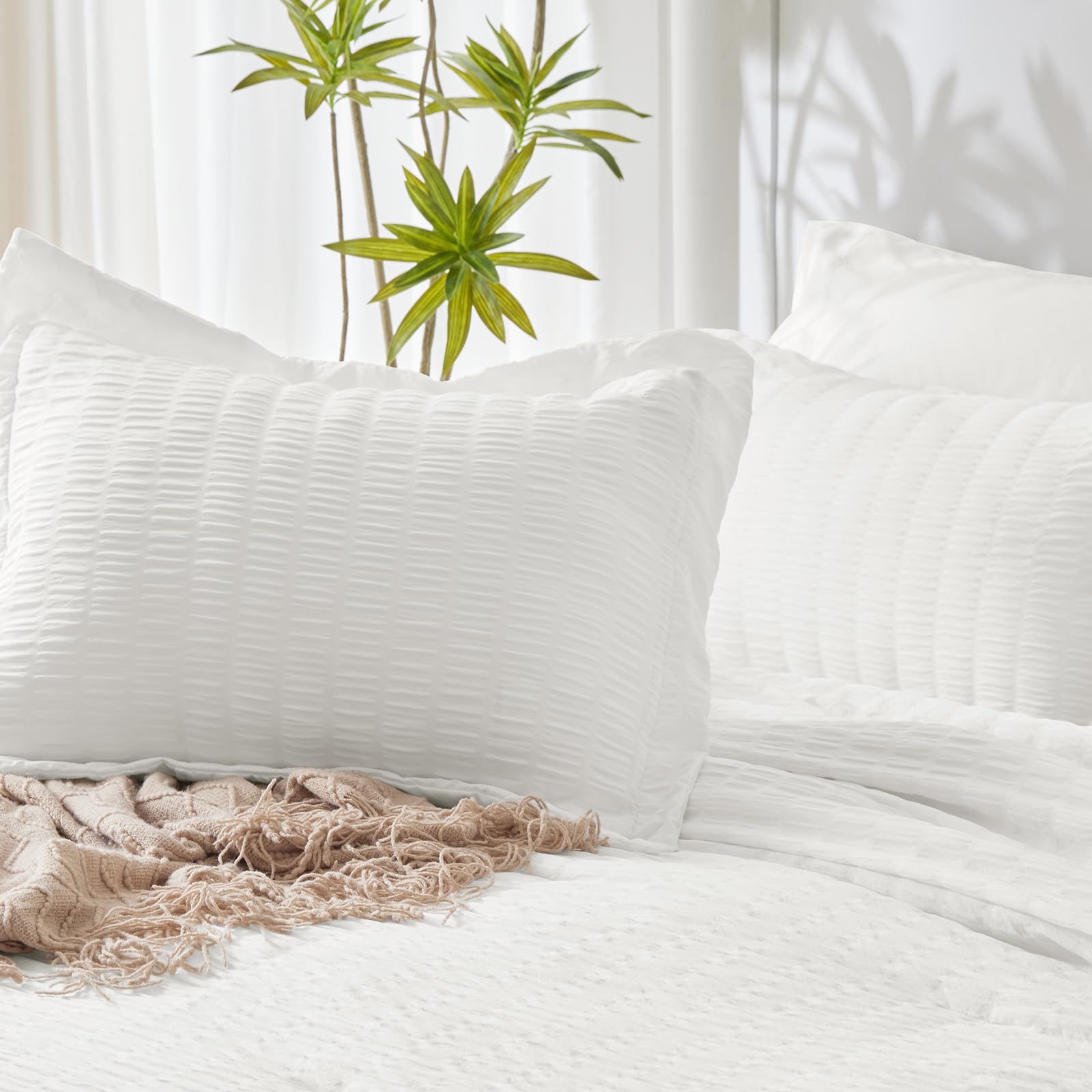 CozyLux all season bedding collection image suggests year round comfort